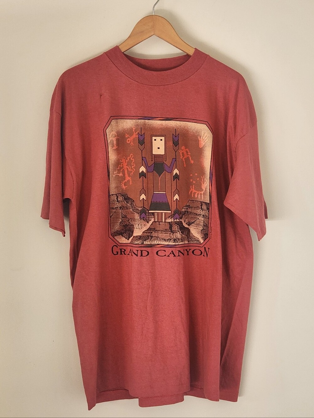Vintage Prairie Mountain Grand Canyon Short Sleeve T-shirt. Size XL.